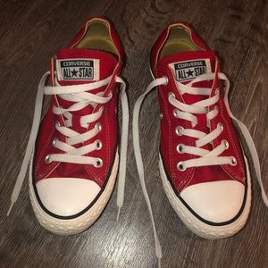Red converse